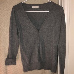 Grey cardigan